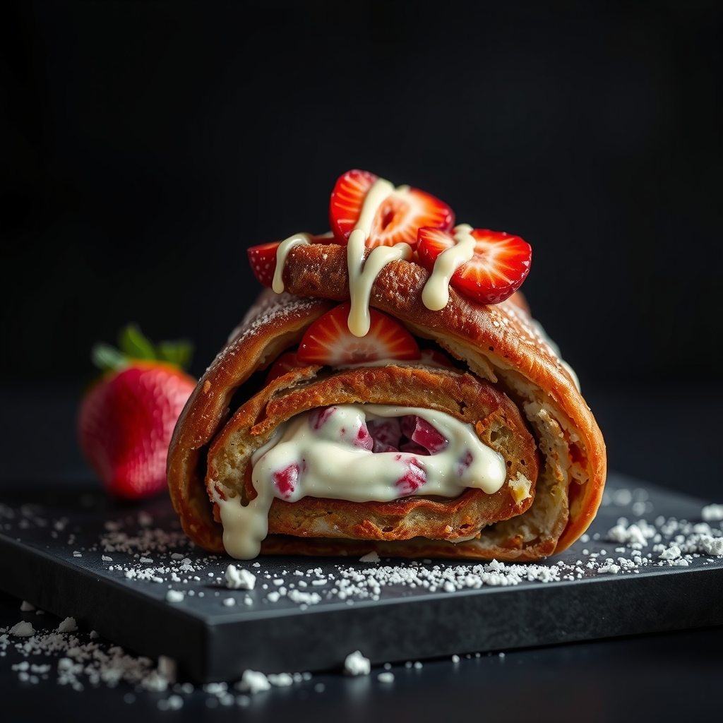 Strawberry Cheesecake Stuff'd